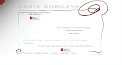 Desktop Screenshot of kasiasobczyk.art.pl